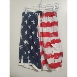 B.Split Men's Size L Board ShortsMulti Color Swim Suit